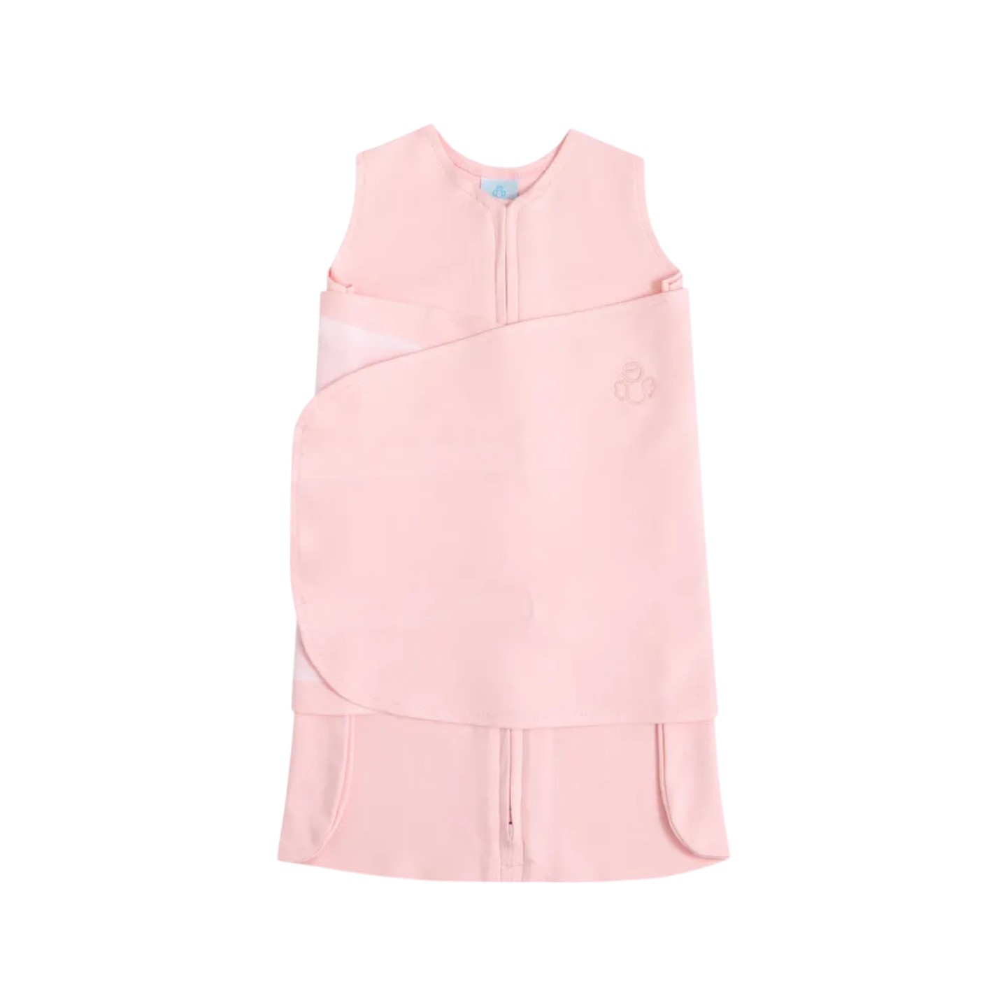 Saco de Dormir Swaddle em Algodao Egipcio Rosa Primavera Verao